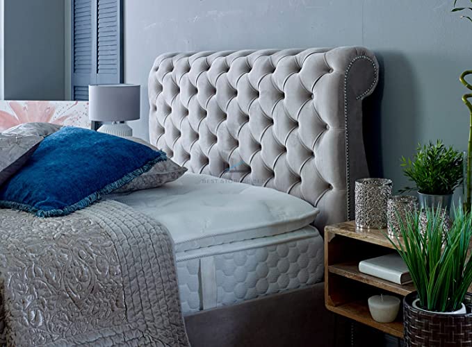 Madrid Swan Sleigh Bed