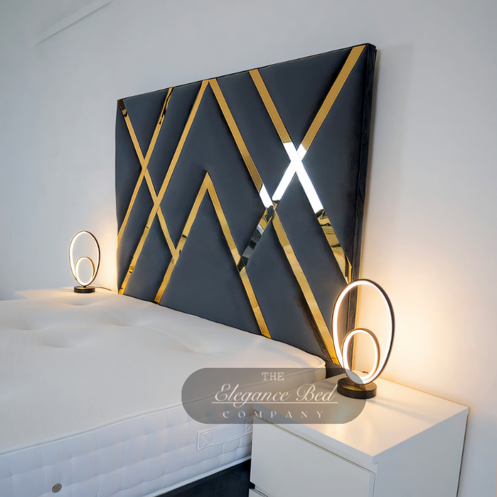 Gold Strip Alfie Upholstered Premium