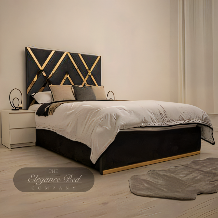 Gold Strip Alfie Upholstered Premium