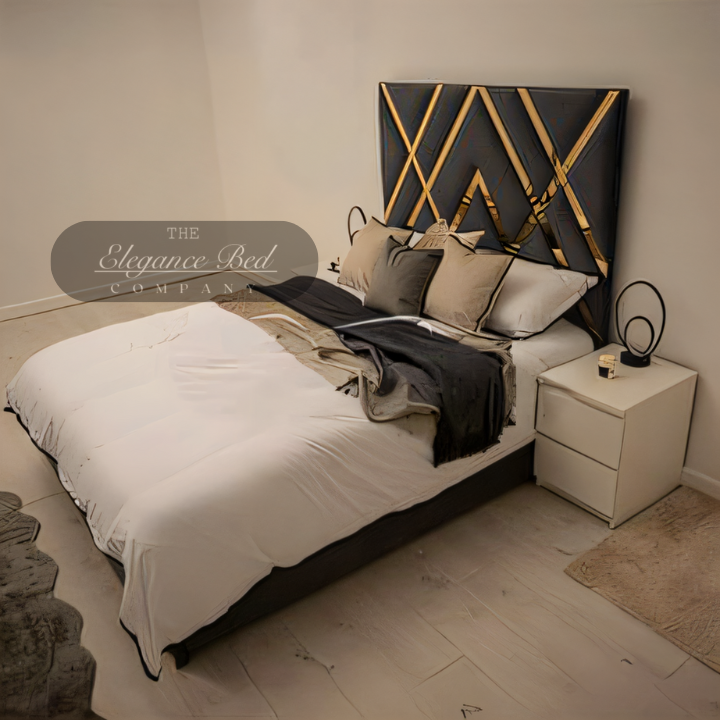 Gold Strip Alfie Upholstered Premium