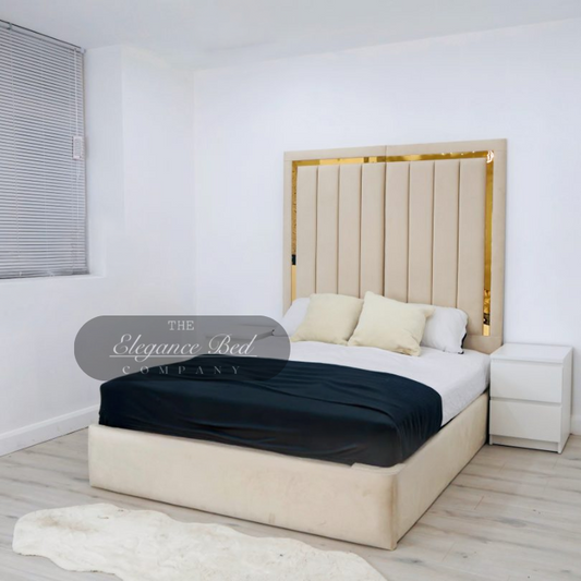 Gold Strip Amari Upholstered Premium