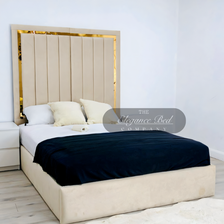 Gold Strip Amari Upholstered Premium