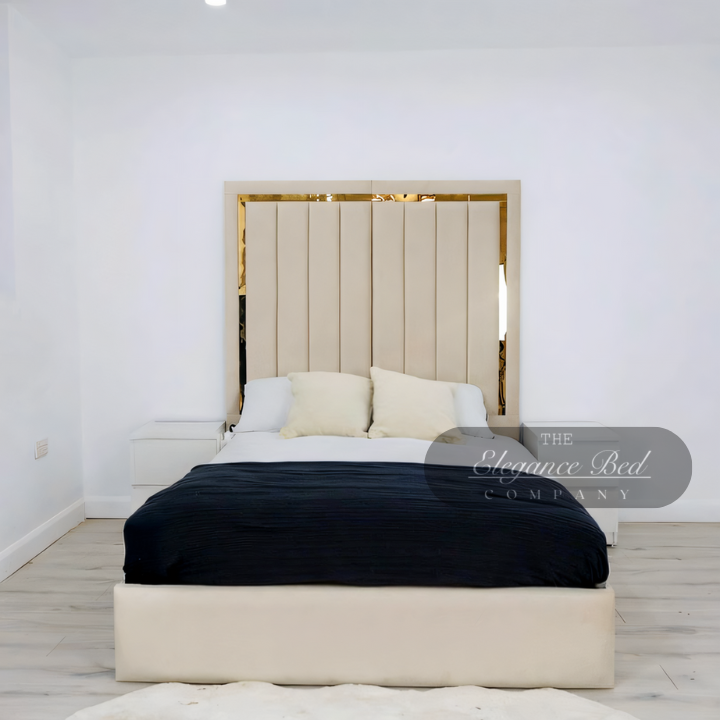 Gold Strip Amari Upholstered Premium