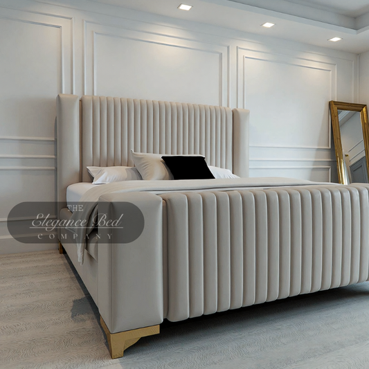 Gold Strip Line Down Upholstered Premium