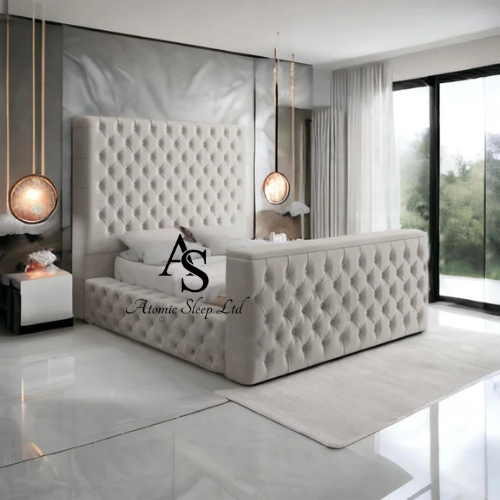 Bespoke Paris Chesterfield Designer TV Bed