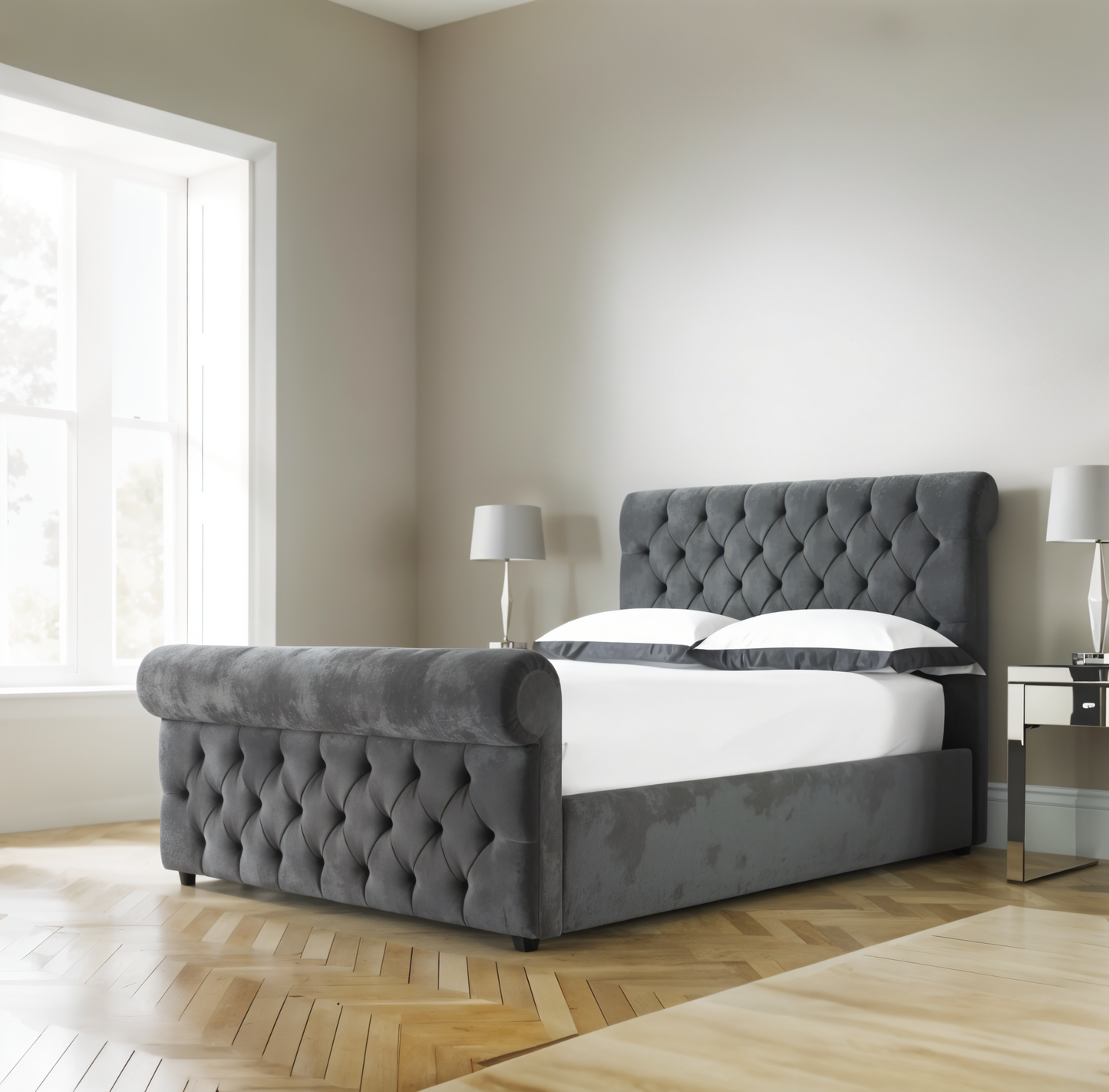 Sleigh Bed